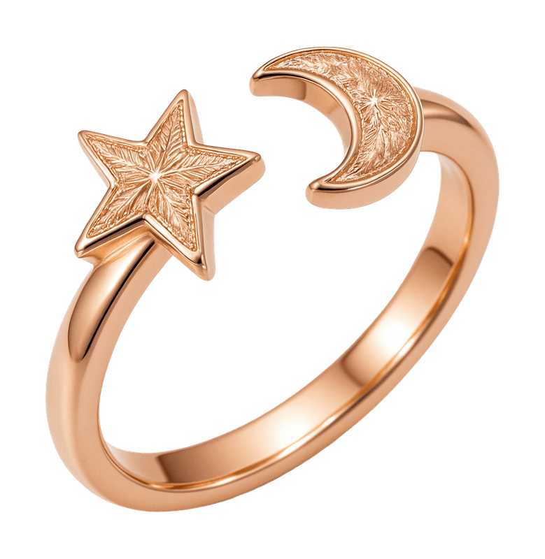 Ring roségoud